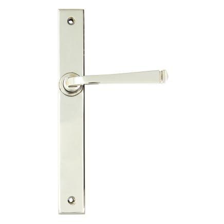 Polished Nickel Avon Slimline Lever Latch Set