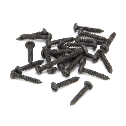 Beeswax 6 x 3/4" Round Head Screws (25)