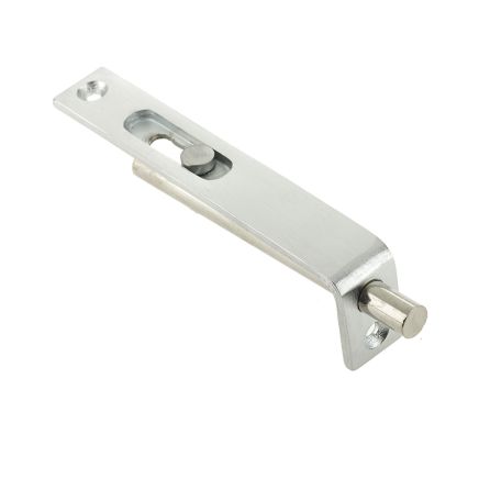 Jedo Brass Slide Action Flushbolts 102x16mm Satin Chrome - By Frelan Hardware - JV5640ASC