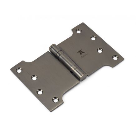 Aged Bronze 4" x 4" x 6" Parliament Hinge (pair) ss