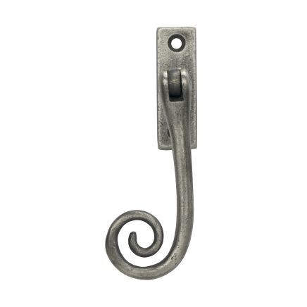 Antique Pewter Slim Monkeytail Espag - LH