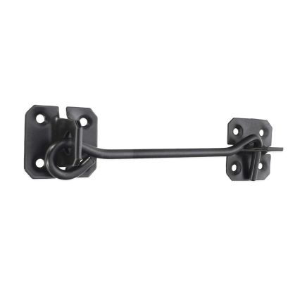 Iron cabin Hook Black 6" - 150mm