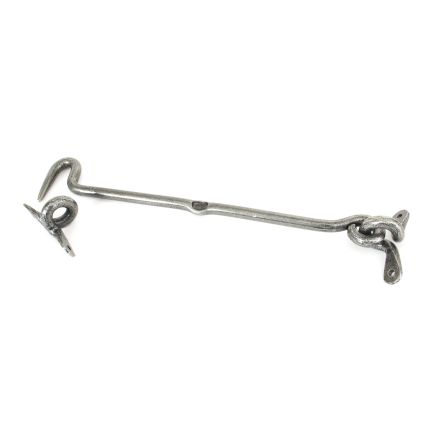 Pewter 12" Forged Cabin Hook