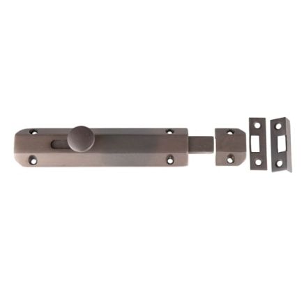 Jedo Architectural Slide Door Bolts 150x35mm Dark Bronze - By Frelan Hardware - JV168DB