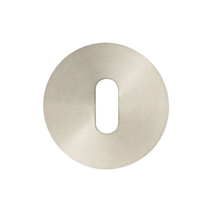 Stainless Steel Standard Keyway Escutcheons Grade 304 52x8mm Satin Stainless Steel - By Frelan Hardware - JSS16