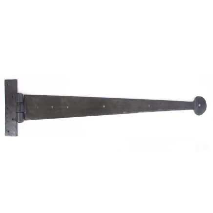Beeswax 22" Penny End T Hinge (pair)