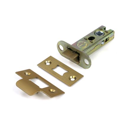 Satin Brass 3" Heavy Duty Latch