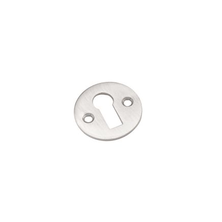 Victorian Key hole Open Satin Chrome