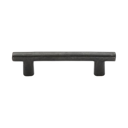 Rustic Dark Bronze Cabinet Pull Round T-Bar Design 128mm CTC