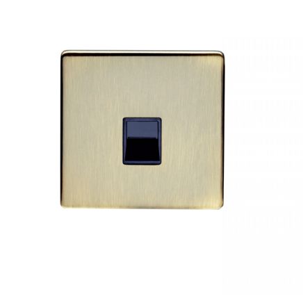 Eurolite Concealed 3mm Telephone Slave Antique Brass