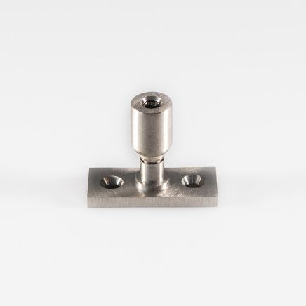 Locking Casement Stay Pin - Satin Nickel