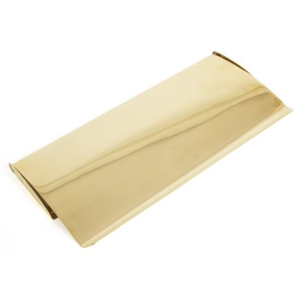 Polished Brass Small Letter Plate Cover