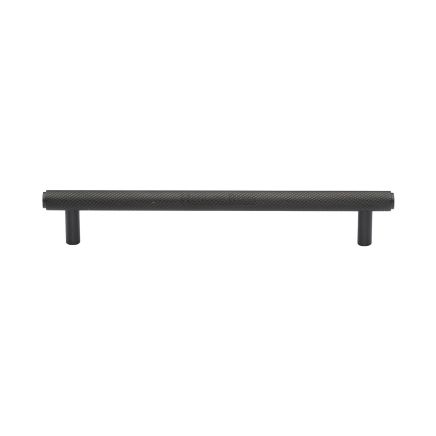 Heritage Brass Cabinet Pull Complete Knurl Design 160mm CTC Matt Bronze finish