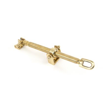 Polished Brass 12" Fanlight Screw Opener