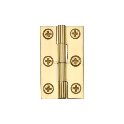 Heritage Brass Cabinet Hinge Brass 1 1/2" Polished Brass finish