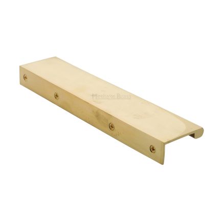 Heritage Brass EPTR Edge Pull Cabinet Handle 200mm Satin Brass finish
