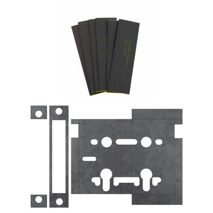 Atlantic Sash Lock & 3" x 2" Hinge Pads Intumescent kit FD60