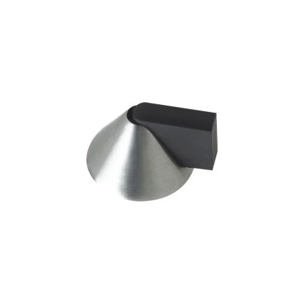 Zoo Hardware Door Stop Floor Mounted - Cone shape 38mm dia. - Satin Stainless