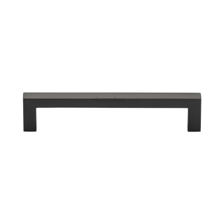 Heritage Brass Cabinet Pull City Design 128mm CTC Matt Bronze Finish