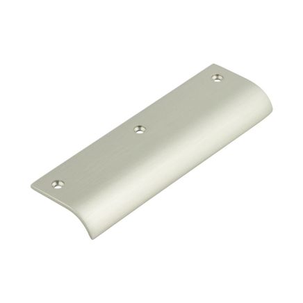 Burlington 150mm Satin Nickel Curved Edge Pull - By Frelan Hardware - BUR921SN