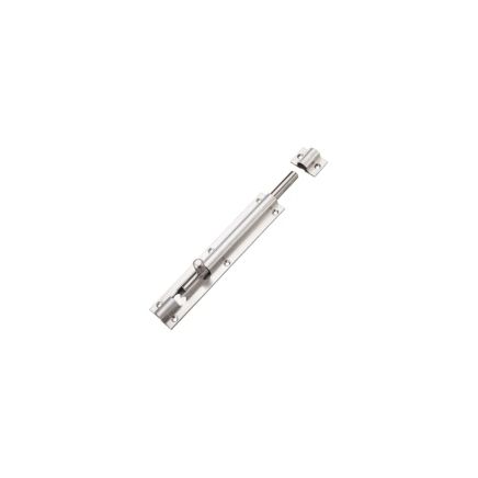 Zoo Hardware Barrel bolt - 200mm x 40mm - Satin Stainless