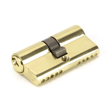 Lacquered Brass 30/30 5pin Euro Cylinder KA