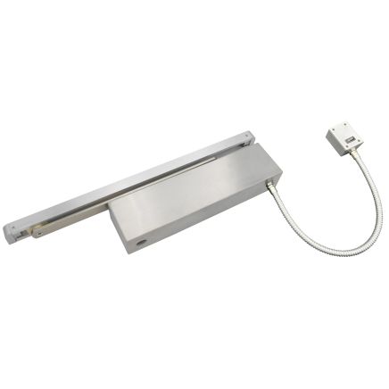 Zoo Hardware E-Mag Door Closer Track Arm Square - Stainless Steel