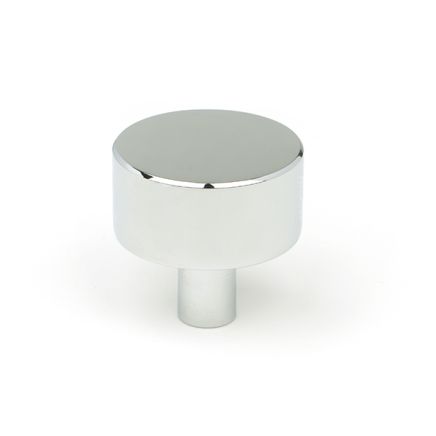 Polished Chrome Kelso Cabinet Knob - 32mm (No rose)