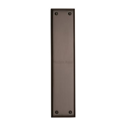 Heritage Brass Fingerplate Matt Bronze finish
