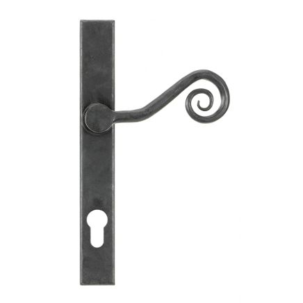 External Beeswax Monkeytail Slim. Lever Espag. Lock Set - RH