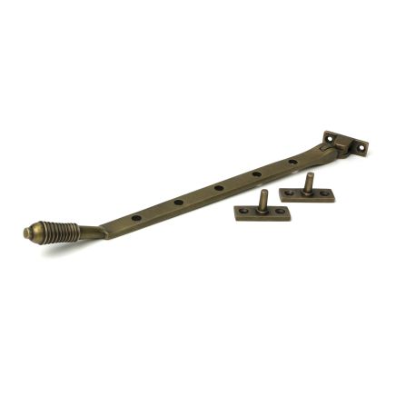 Burnished Brass 12" Reeded Stay