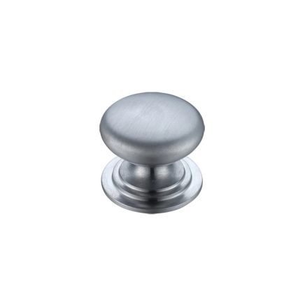 Zoo Hardware Victorian Cupboard Knob 25mm dia. - Satin