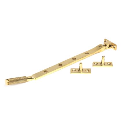 Polished Brass 10" Brompton Stay