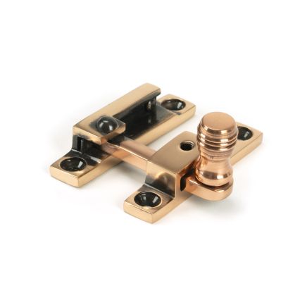 Polished Bronze Mushroom Quadrant Fastener - Narrow