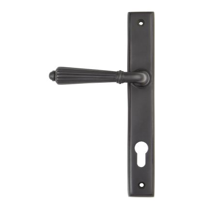 Aged Bronze Hinton Slimline Lever Espag. Lock Set