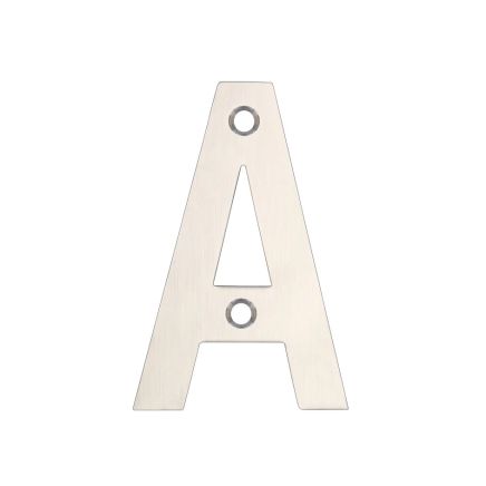 Zoo Hardware Letter - Polished Stainless