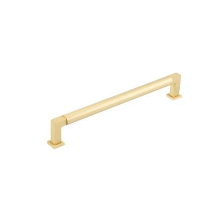 Burlington Westminster Round Cabinet Handles 224mm Satin Brass - By Frelan Hardware - BUR312SB