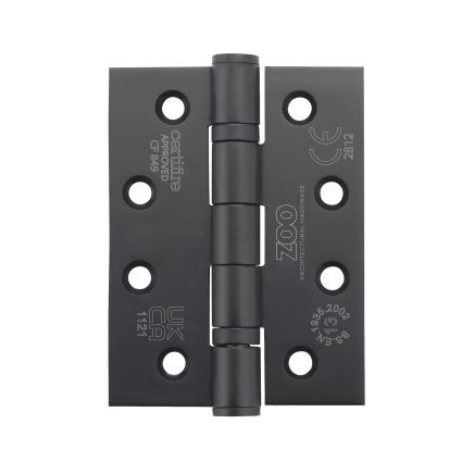 Zoo Hardware Grade 13 Ball Bearing Hinge - SS201 - CF849 - Matt Black