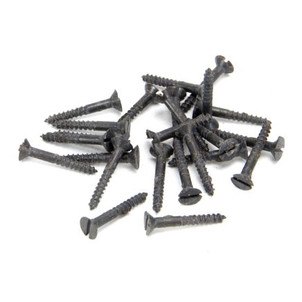 Beeswax 6 x 1" Countersunk Screws (25)