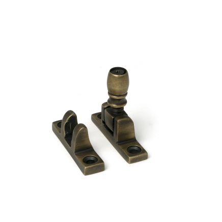 Burnished Brass Mushroom Brighton Fastener - Narrow (Square)