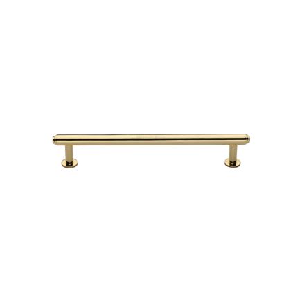 Heritage Brass Cabinet Pull Step Design with 16mm Rose 96mm CTC Polished Brass finish
