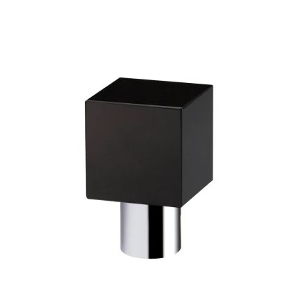 Zoo Hardware Cube Cupboard Knob - Plain 25mm dia. - Chrome