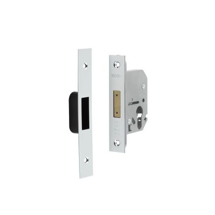 Jedo Euro Profile Deadlocks 65mm Polished Chrome - By Frelan Hardware - JL1060PC