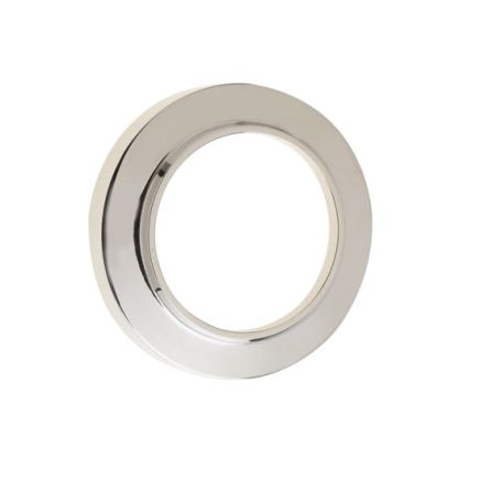 Burlington Chamfered Outer Roses for Escutcheons Polished Nickel - By Frelan Hardware - BUR72PN
