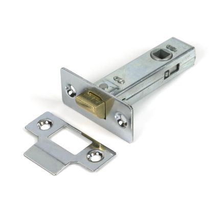 Polished Chrome 3" Tubular Mortice Latch