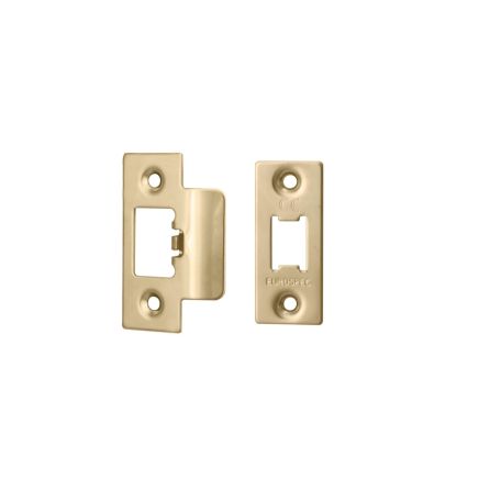 Forend Strike & Fixing Pack To Suit Heavy Duty Tubular Latch-Pvd-Square Forend - PVD