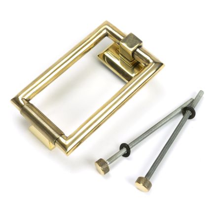 Aged Brass Brompton Door Knocker
