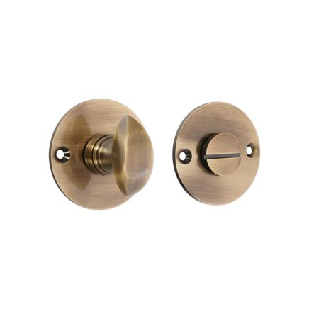 Lady Turn & Release Antique Brass