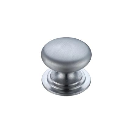 Zoo Hardware Victorian Cupboard Knob 32mm dia. - Satin