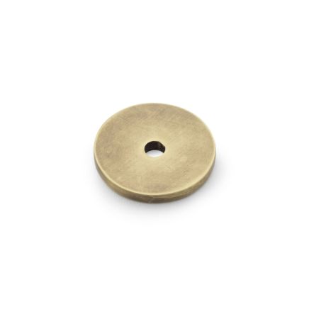 Alexander & Wilks - Circular Backplate - Antique Bronze - Diameter 25mm